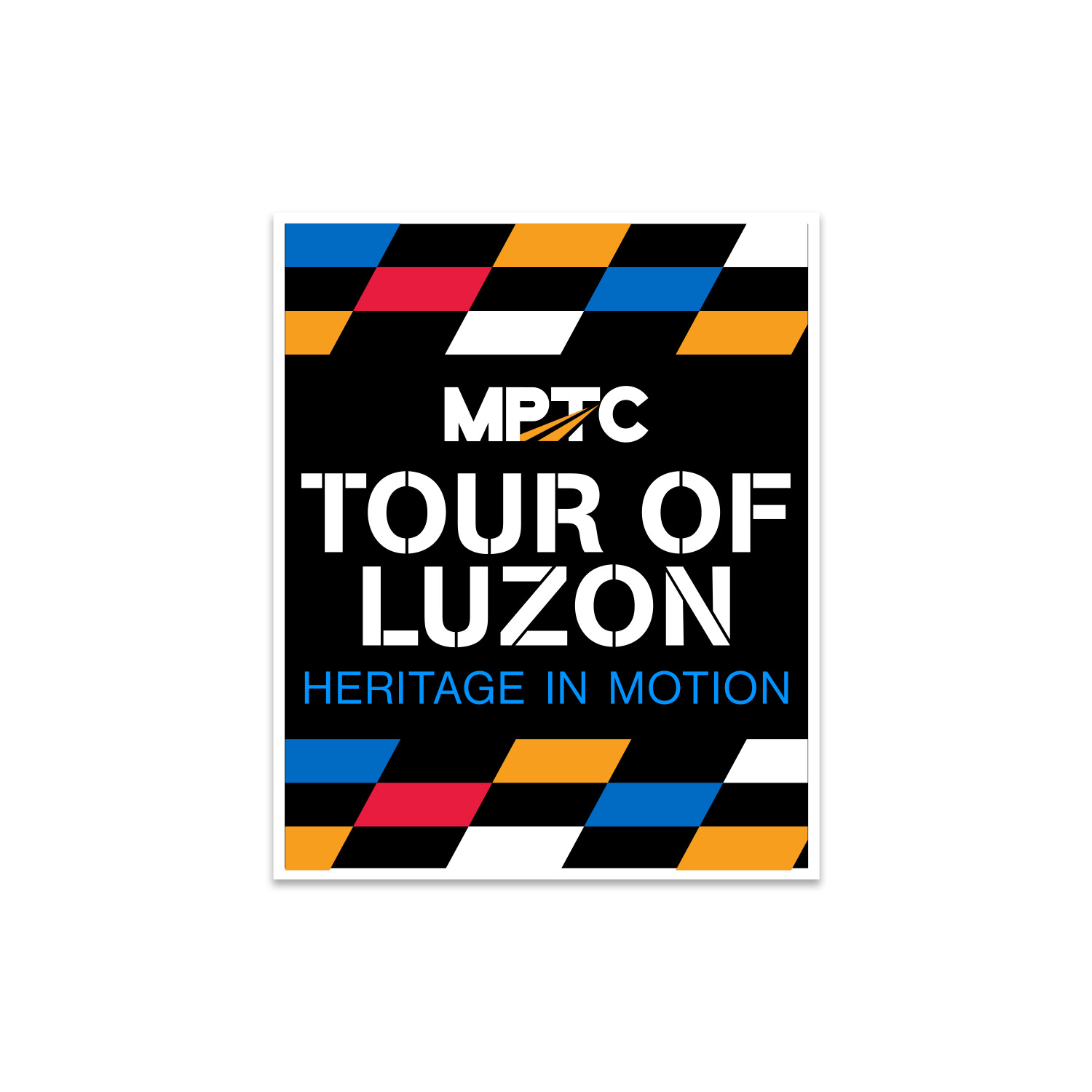 TM X TOUR OF LUZON STICKERS