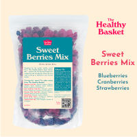Healthy Basket Sweet Berries Mix (Blueberries Cranberries Strawberries)