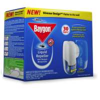 Baygon Liquid Vaporizer Mosquito Protection - Starter 19.8g/30 nights