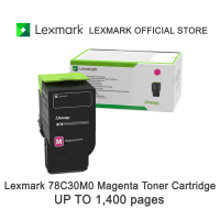 Lexmark CS421dn / CX421adn 78C30M0 Magenta Toner Cartridge - Up to 1400 pages
