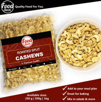 Food Stock Roasted Unsalted Split Cashews (250g 500g 1kg)