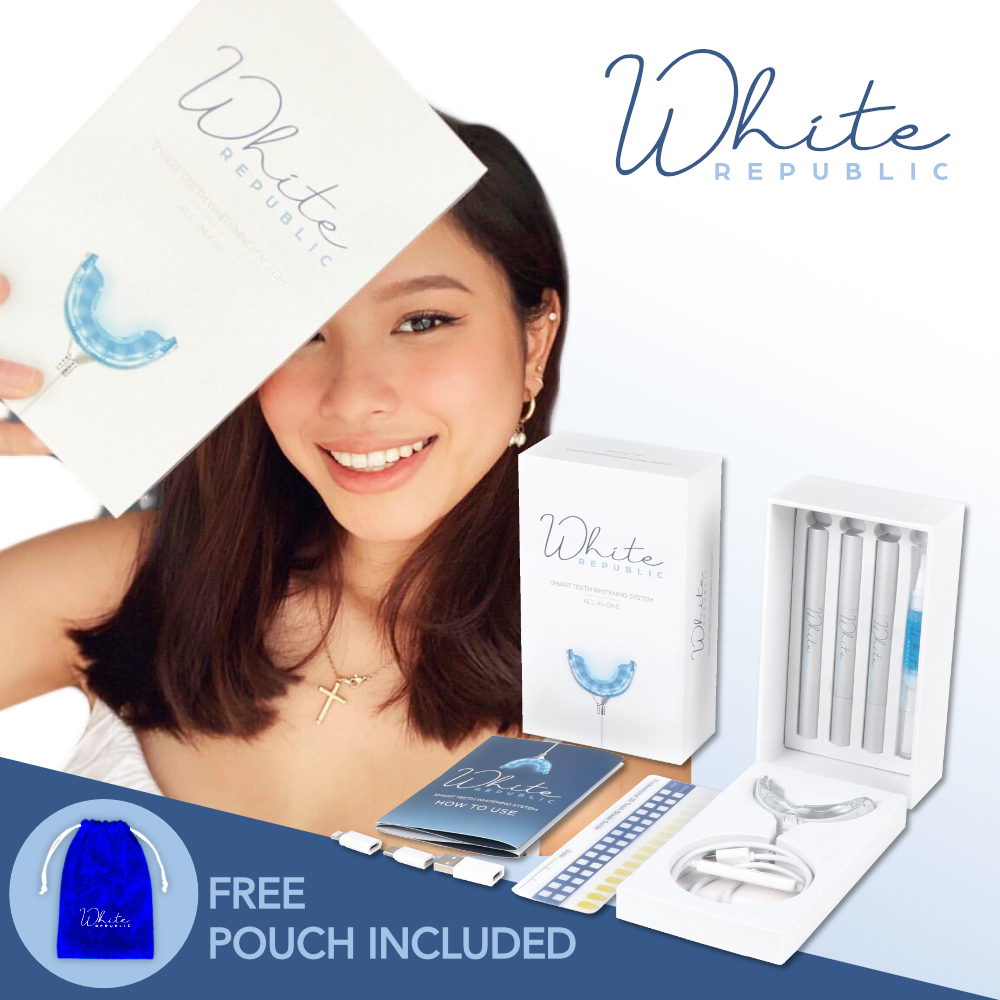 White Republic Teeth Whitening Kit At Home Premium Teeth Whitening System Whitening Gel Pens