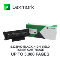 Lexmark MB2236adw / B2236dw B223H00 Black High Yield Toner Cartridge - Up to 3000 pages
