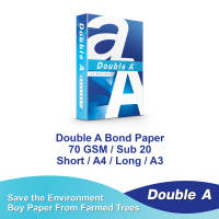 Double A Bond Paper A4 70 GSM 500 Sheets FREE Alpine Ballpen