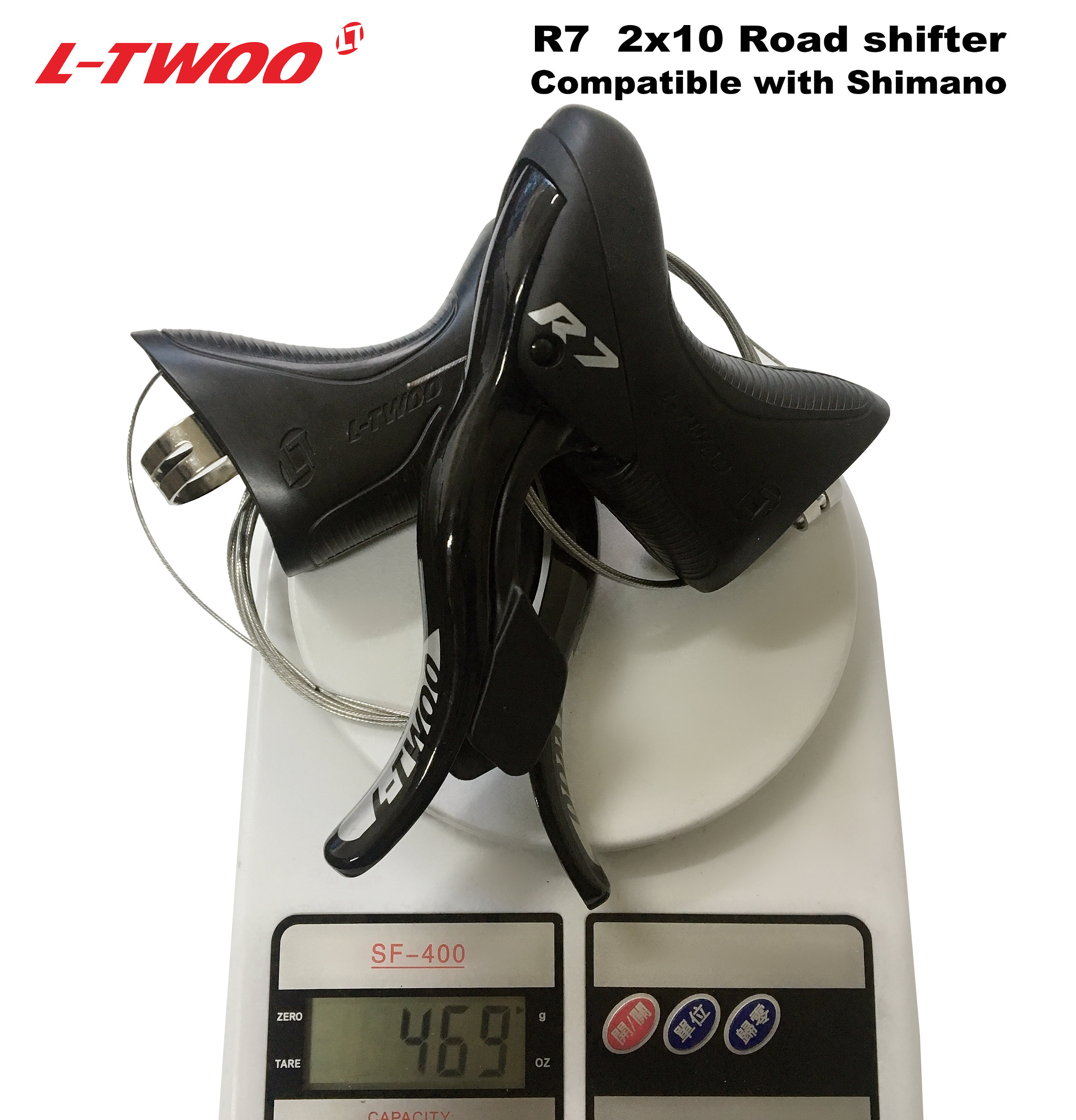 LTWOO R7 2X10 Road Bike Shifters 2x10 Speed Lever Brake Road Bicycle