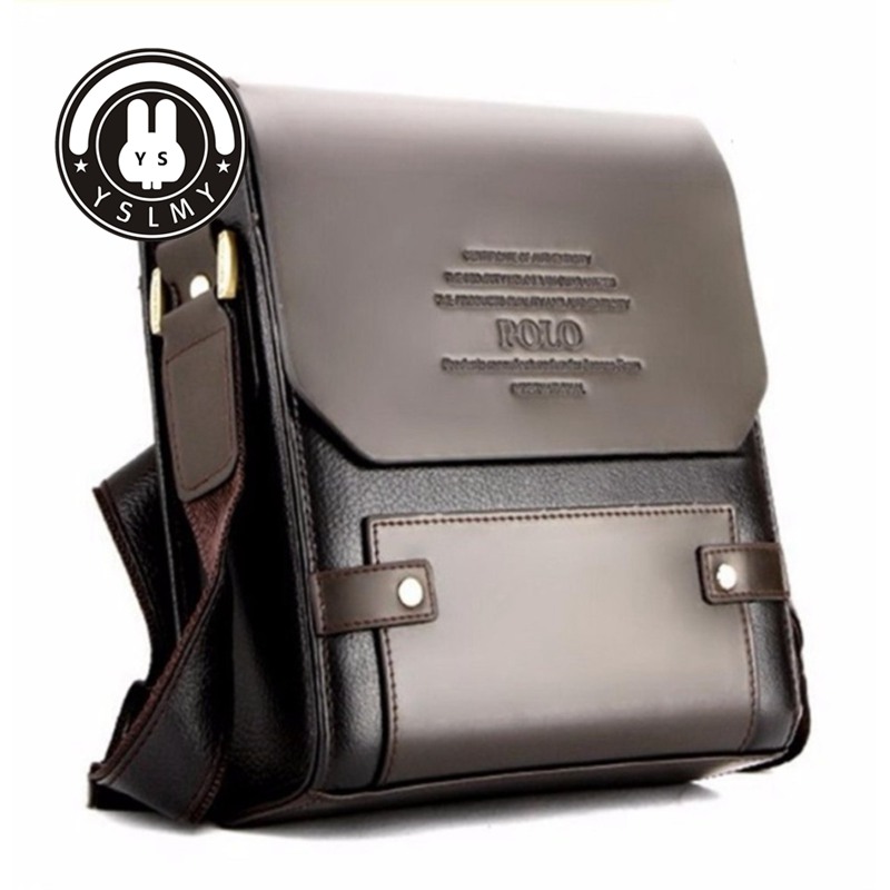 polo videng leather backpack