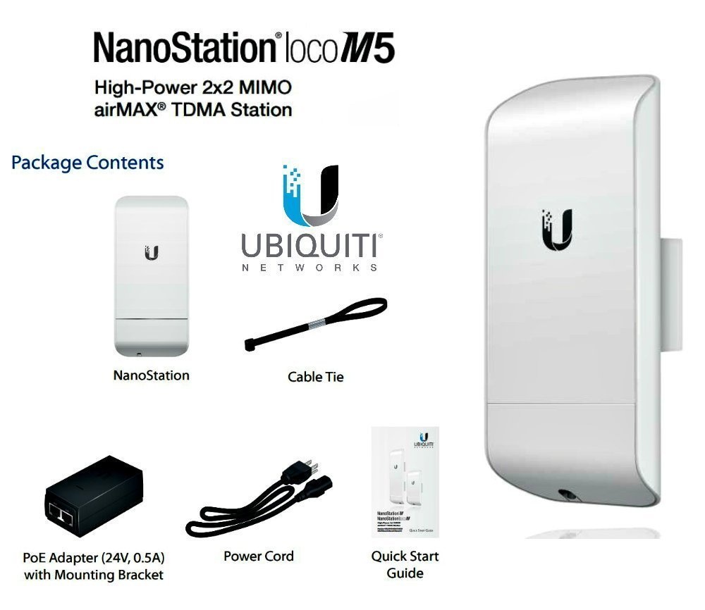 Ubiquiti NanoStation loco M5 Access Point | Lazada PH