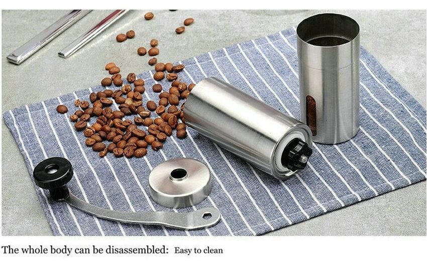 How to adjust manual coffee grinder