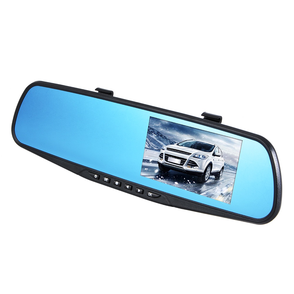 XCSOURCE 4.3” Dual Car Camera w/ Night Vision MA1022 