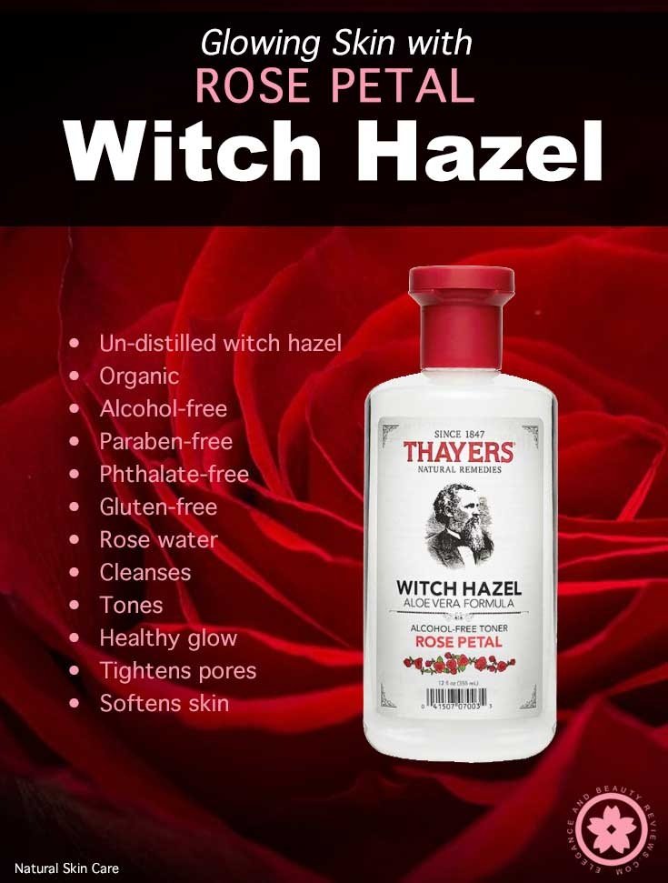 Thayers Witch Hazel Toner Alcohol-Free 355ml (Rose Petal ...