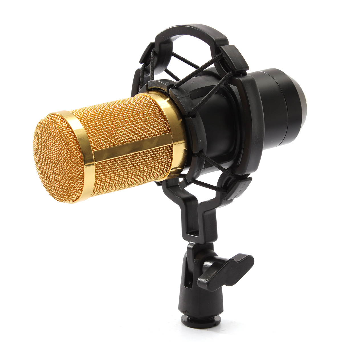 BM800 Condenser Microphone Recording With Shock Mount Kit (Black