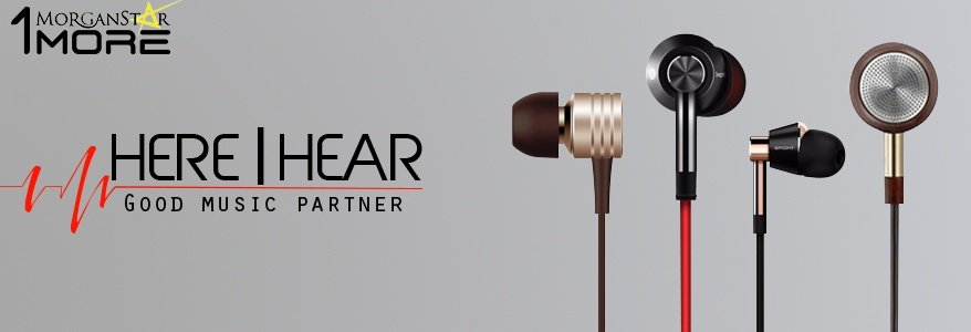 Product details of 1MORE E1009 Piston Fit In-Ear Earphone Earbud Headset with Microphone (Silver)
