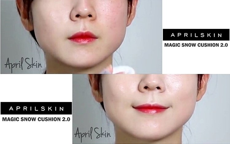 APRIL SKIN MAGIC SNOW CUSHION KOREAN COSMETICS ( APRILSKIN ...