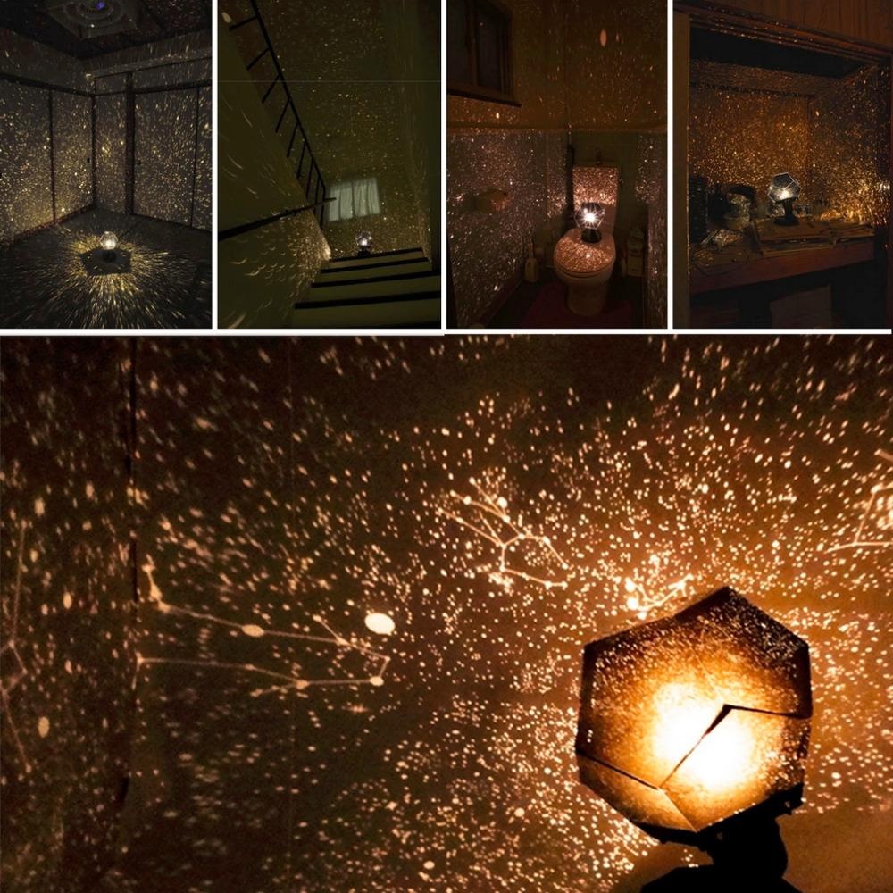 Leegoal Season Stars Projector Night Light Diy Led Sky Projection Great For Romantic Night Lamp And Decoration Light Use Best Home Bedroom Children Rooms Diy You Will Be Able To Assemble A Star Very