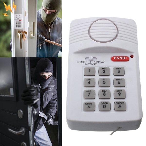 Philippines Anti Thief Wireless Panic Alarm Device With Security Security Keypad Door Alarm System Panic On Doors Window Sheds Garages