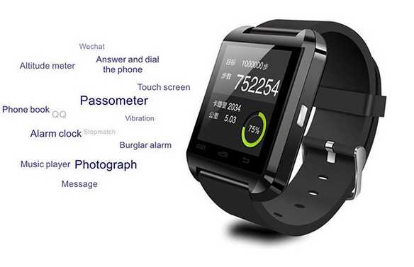 Bluboo U watch Smart Watch MTK2501 Bluetooth 4.0