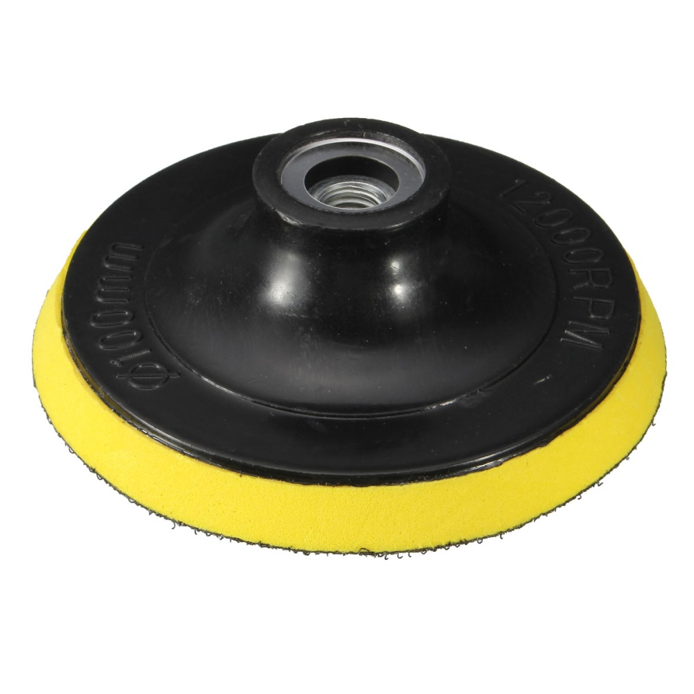 4 Inches 100mm Polisher Bonnet Backing Pad Angle Grinder