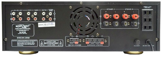 Konzert AV-502B Amplifier (Black) | Lazada PH