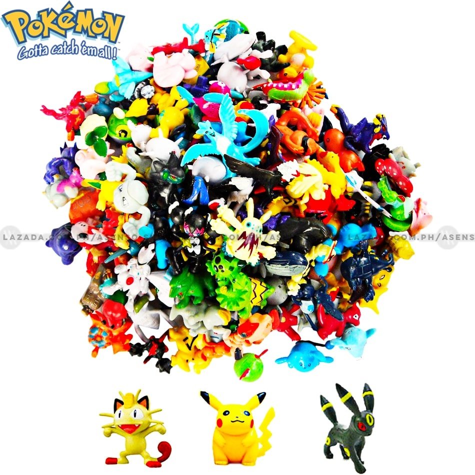 Pack of 144 Random Assorted Mini Pokemon Collectible Figurines | Lazada PH