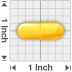 Pill Size - Glutathione 250mg