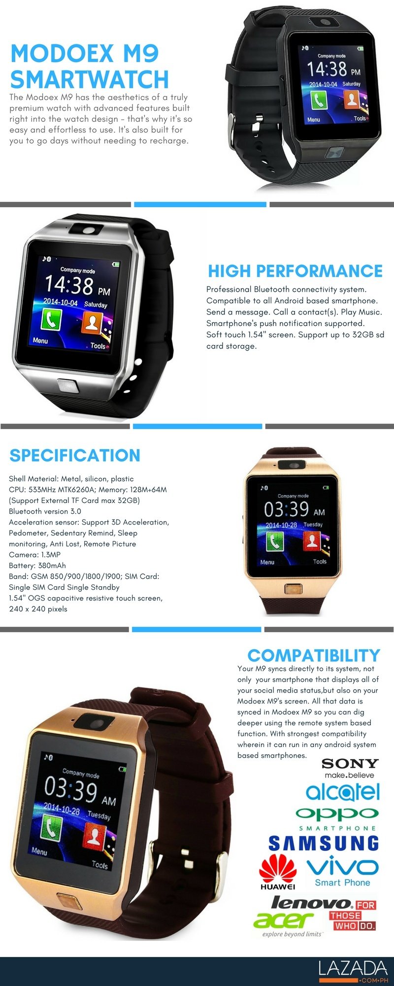 running watch lazada