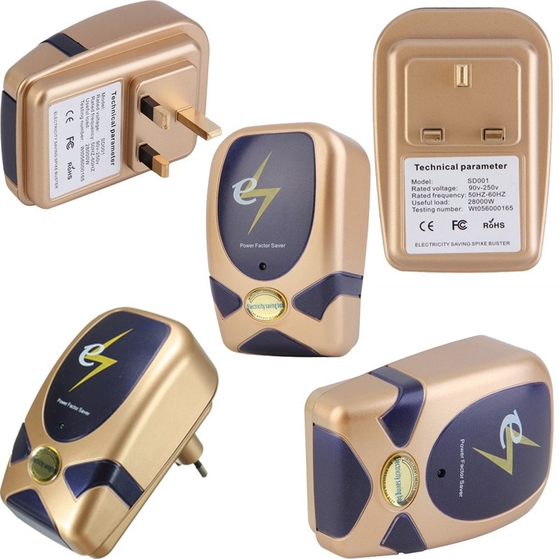 2 Set of Power Factor Saver Electricity Saving Box Gold Lazada PH