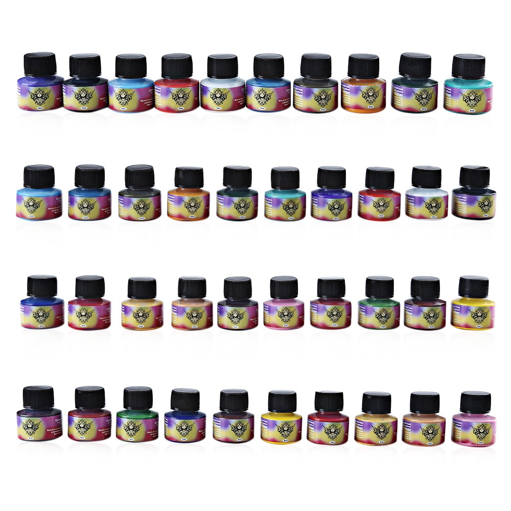 40pcs 5ml long lasting safe colorful tattoo ink fast pigment kit 40pcs 5ml long lasting safe colorful tattoo ink fast pigment kit