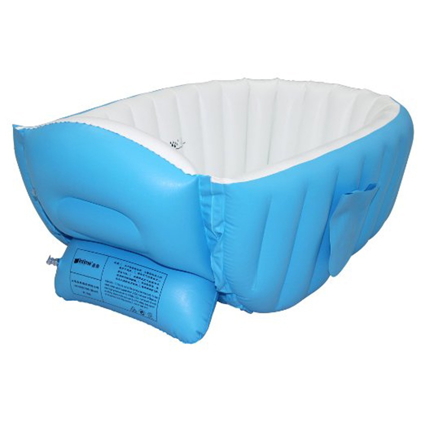 Intime Plastics YT226A Inflatable Baby Bath Tub (Blue) Lazada PH