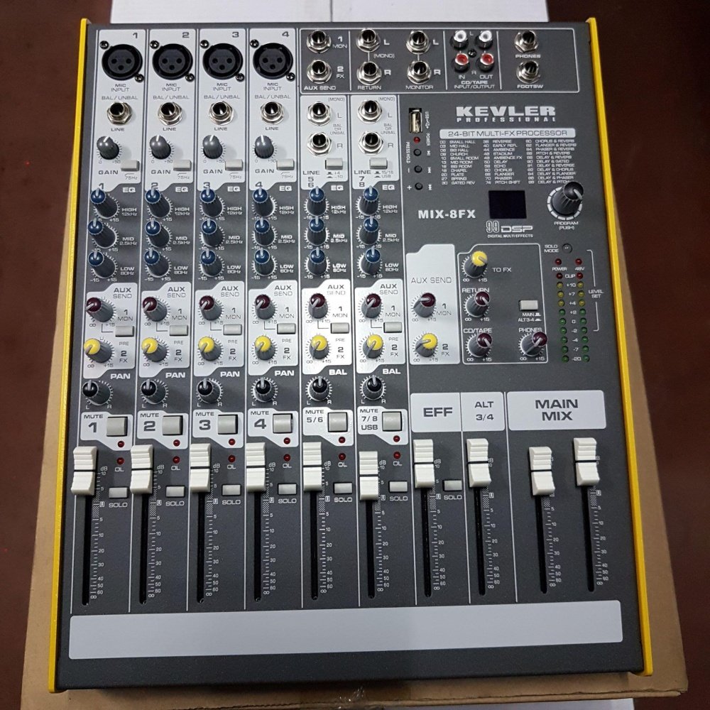 Kevler MIX-8FX Professional Mixer | Lazada PH