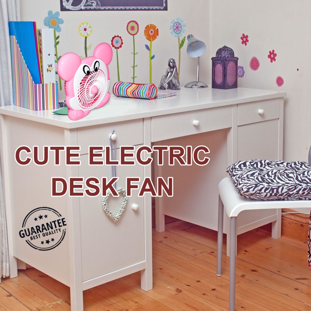 Philippines Super Mute Soft Wind Electric Desk Fan Fsj 190m Very Cute Desk Fan Children And S Would Love It