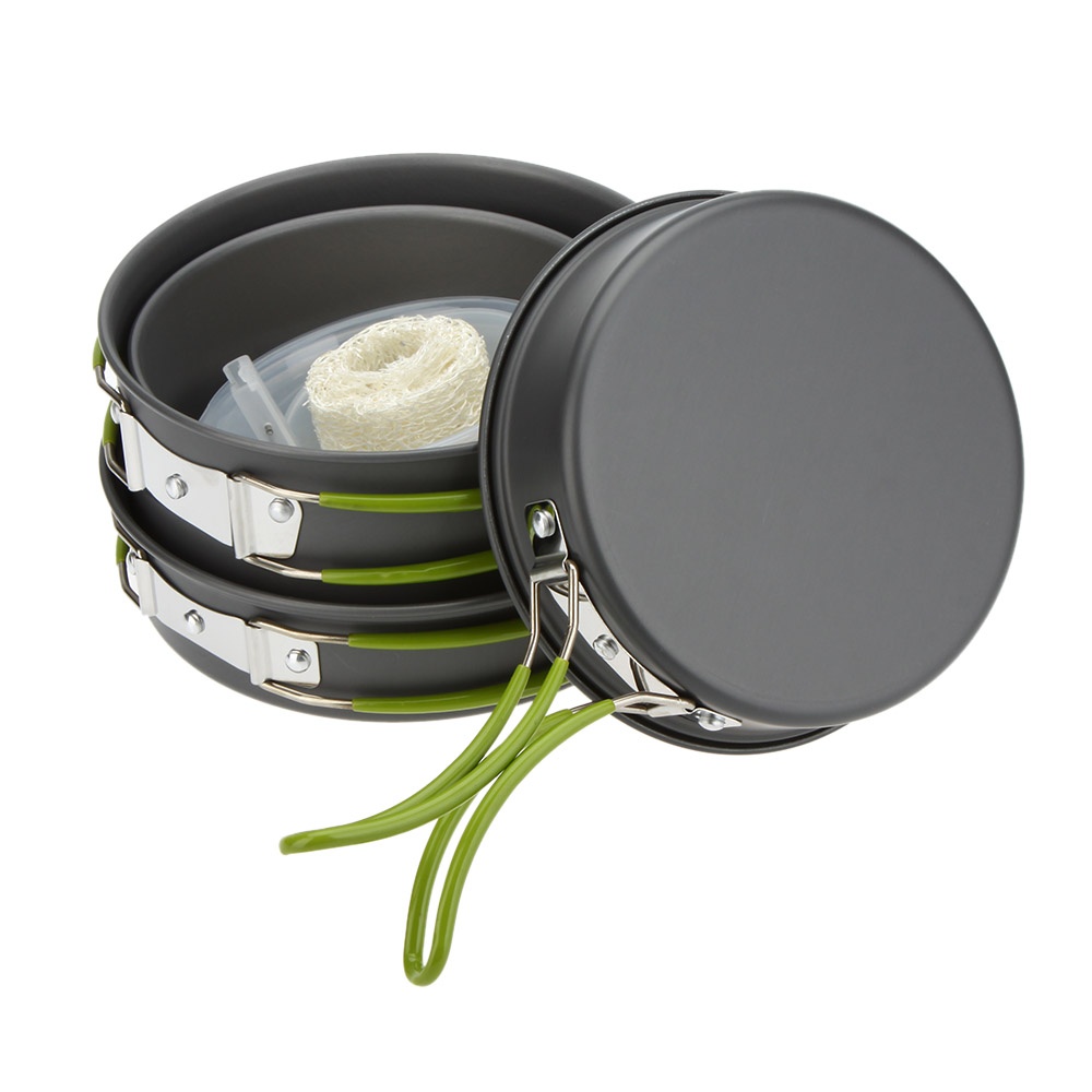 A perfect cooking set for outdoor use!