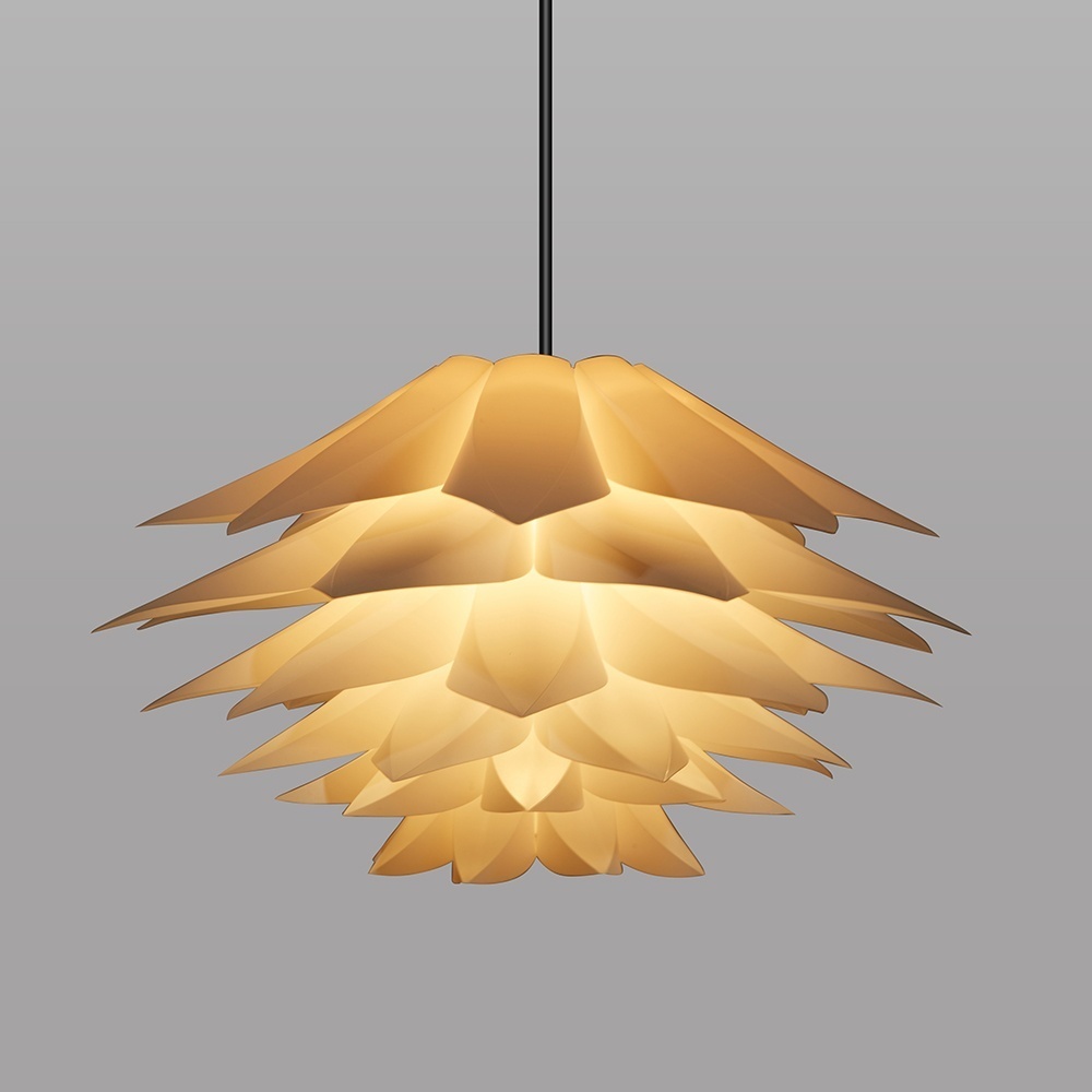 48 Pcs Diy Kit Lotus Flower Pendant Light Pp Jigsaw Lamp Elements Details Of 48 Pcs Diy Kit Lotus Flower Pendant Light Pp Jigsaw Lamp Elements Iq Puzzle Chandelier Lampshade For Holiday Home Decor Living Room